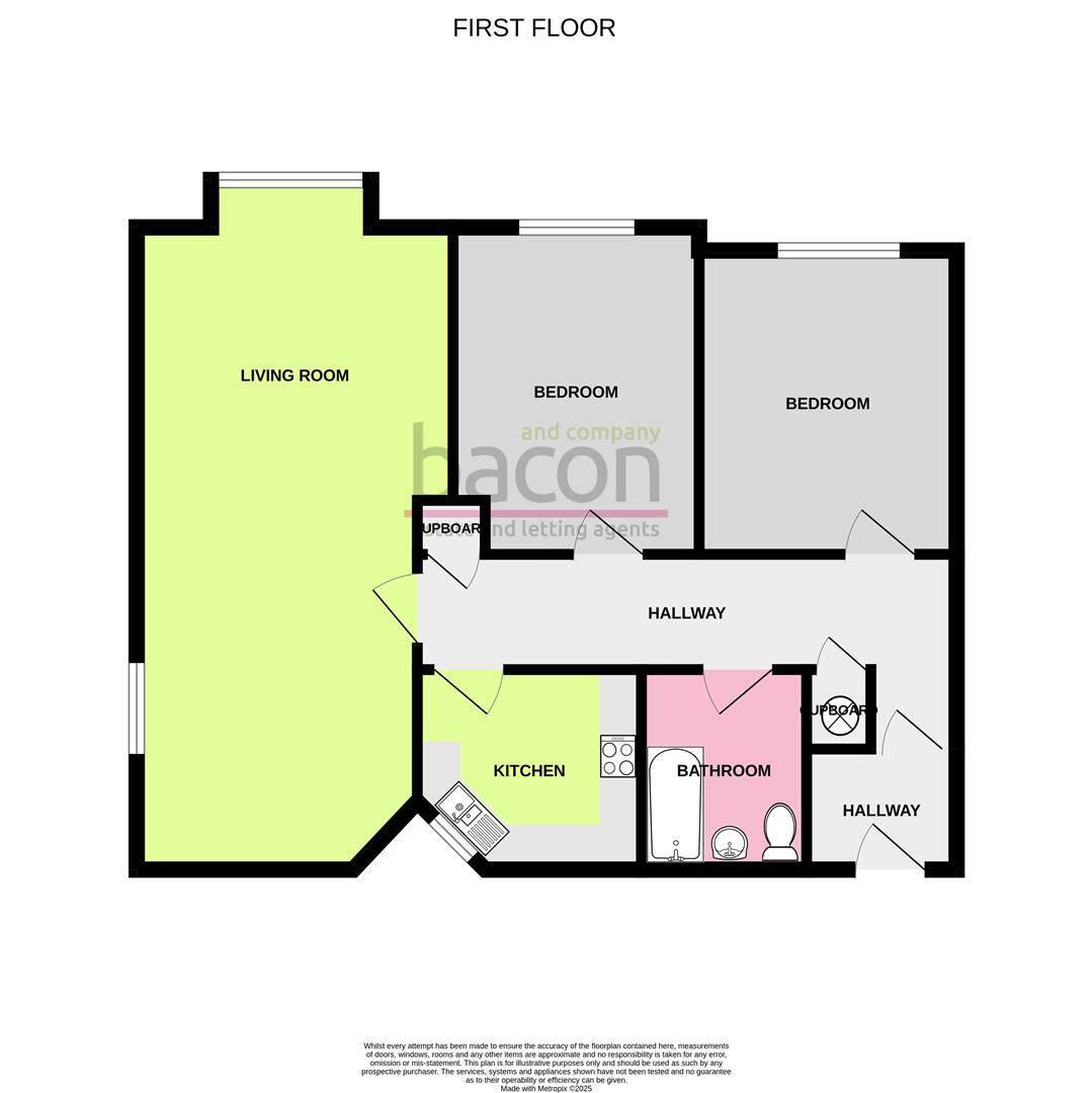 Floor Plan | Flat - Purpose Built | St. Botolphs Road, Worthing | For Sale